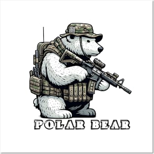 Tactical Polar Bear Posters and Art